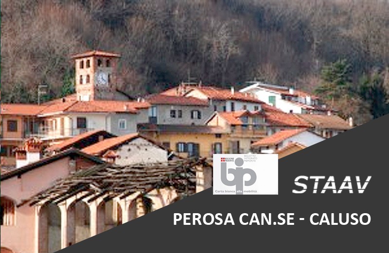 Abbonamento linea Perosa Canavese - Caluso